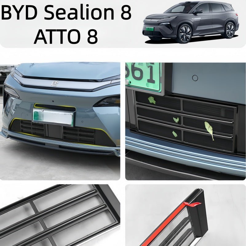 Front Bumper Grille Proof Net for BYD Sealion 8 / ATTO 8