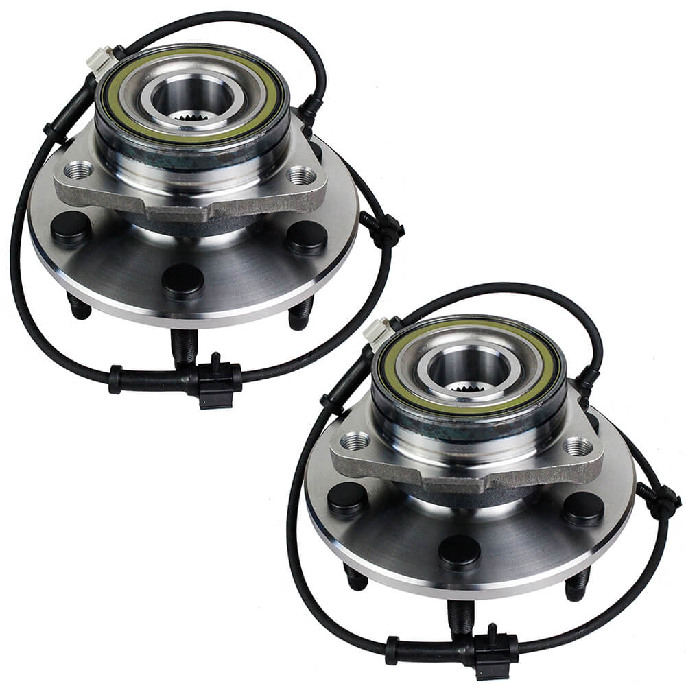 2Pcs Heavy Duty Front Wheel Hub Bearing Assembly for Chevy Tahoe, Silverado, GMC Yukon, Sierra, Cadillac Escalade, Etc.