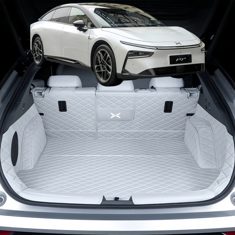 Full Coverage Leather Trunk Mat for 2026 Xpeng P7+