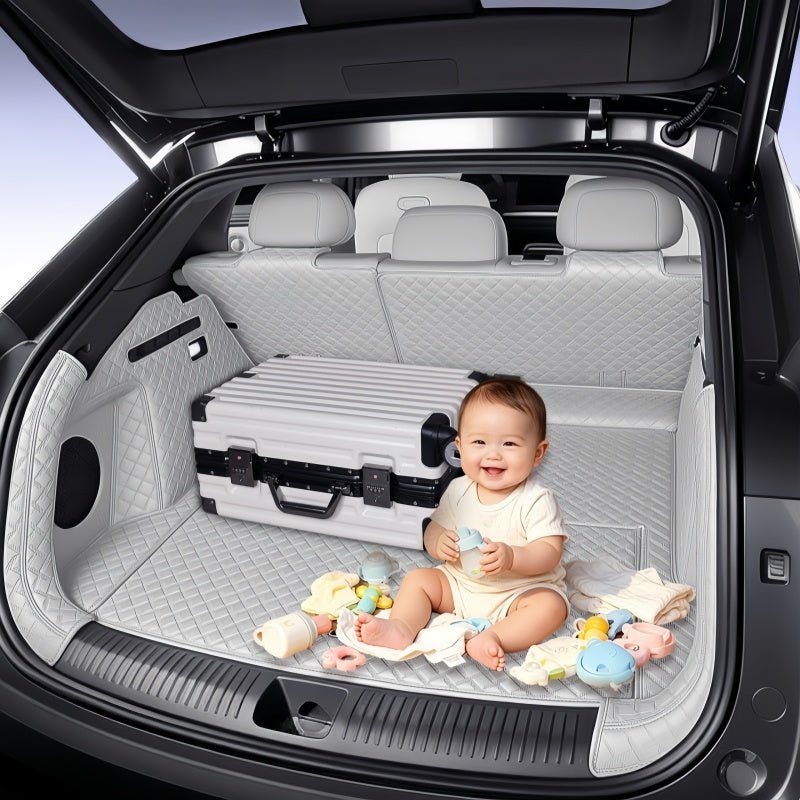 Full Coverage Leather Trunk Mat for Xpeng L03