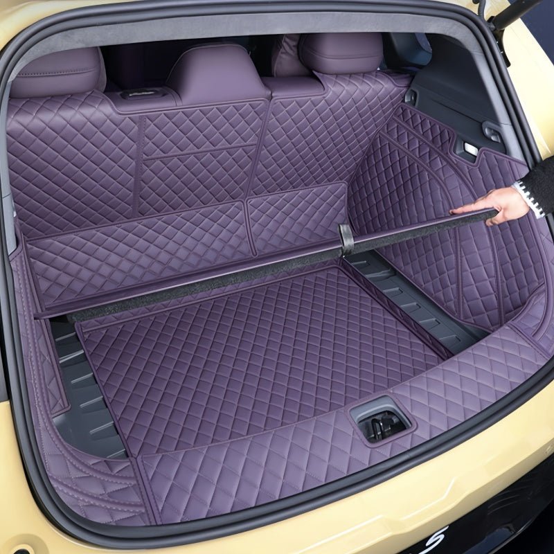 Full‑Surround Nappa Leather Cargo Liner for Leapmotor B05