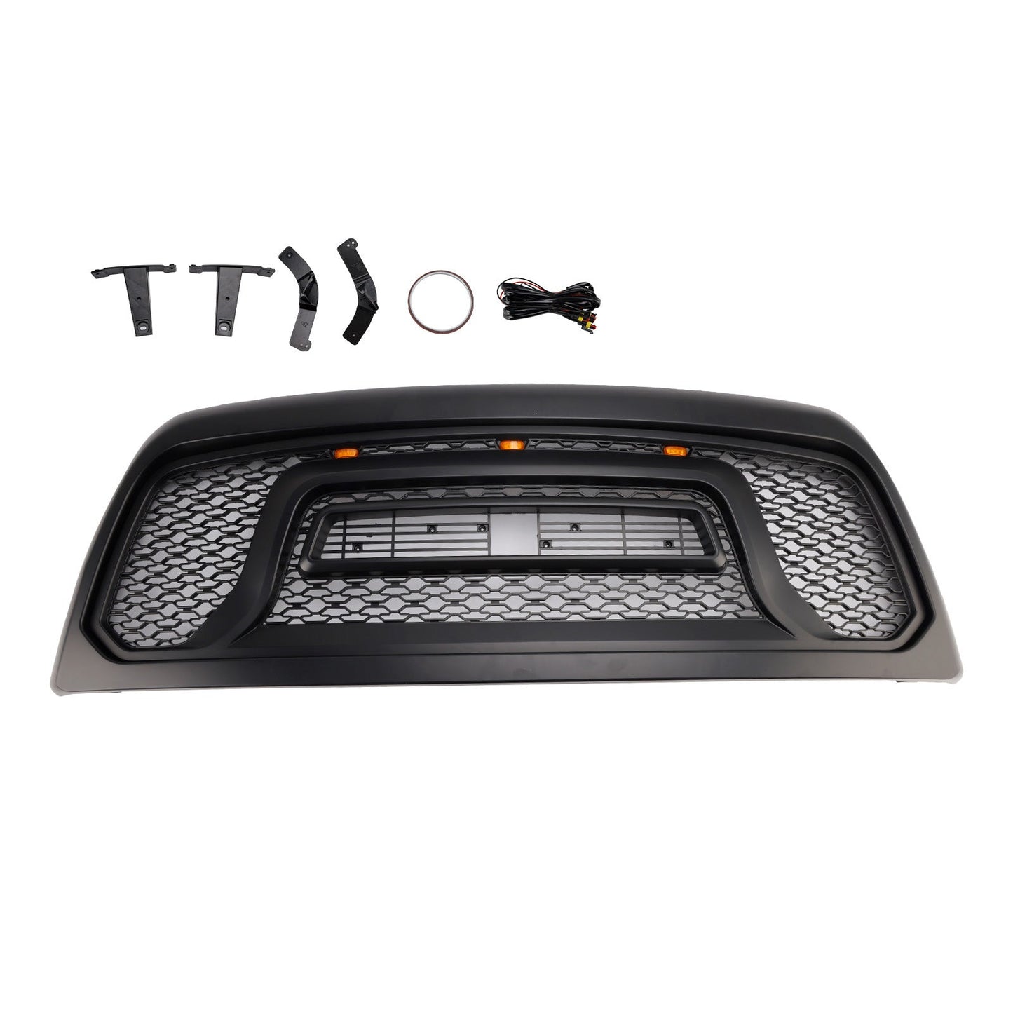 2010-2018 Ram 2500 3500 Laramie Limited Front Bumper Grille with LED Light
