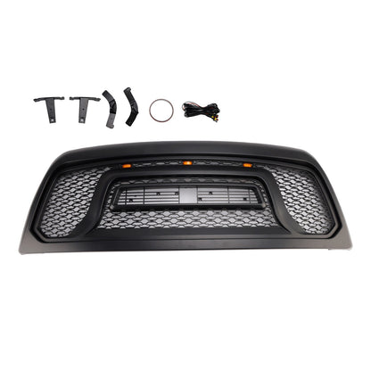 2010-2018 Ram 2500 3500 Laramie Limited Front Bumper Grille with LED Light