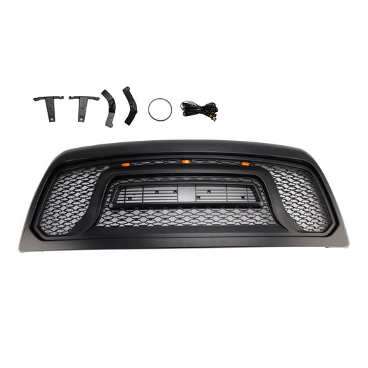 2010-2018 Ram 2500 3500 Laramie Limited Front Bumper Grille with LED Light