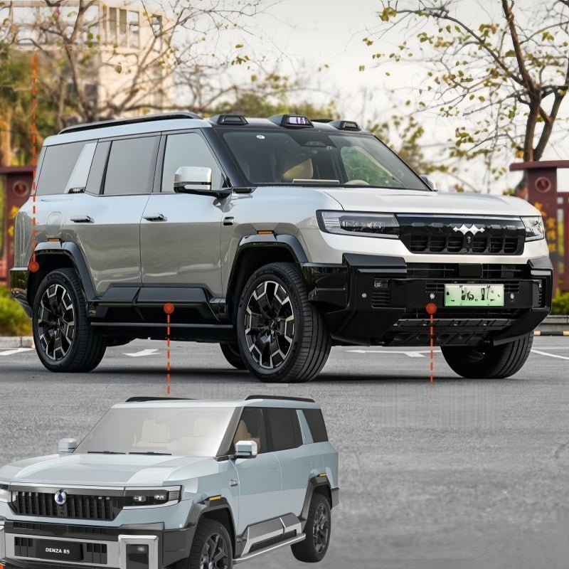 Gloss Black Bumper Trim for BYD Leopard 8 & Denza B8