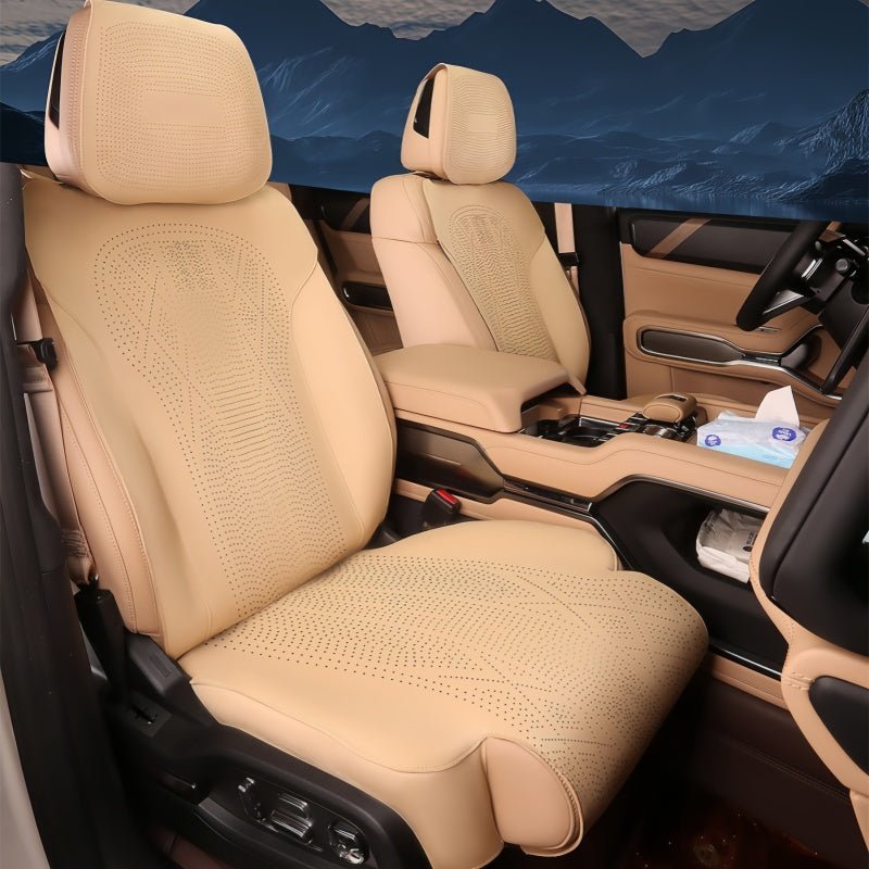 Half Coverage Suede Seat Covers for Denza B8 & BYD Leopard 8