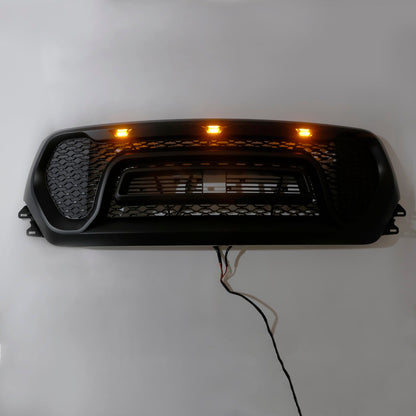 2019-2024 Dodge Ram 1500 Black Front Honeycomb Upper Hood Grille