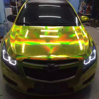 Holographic Chrome Wrap