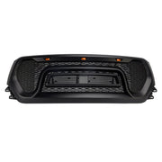 2019-2024 Dodge Ram 1500 Black Front Honeycomb Upper Hood Grille