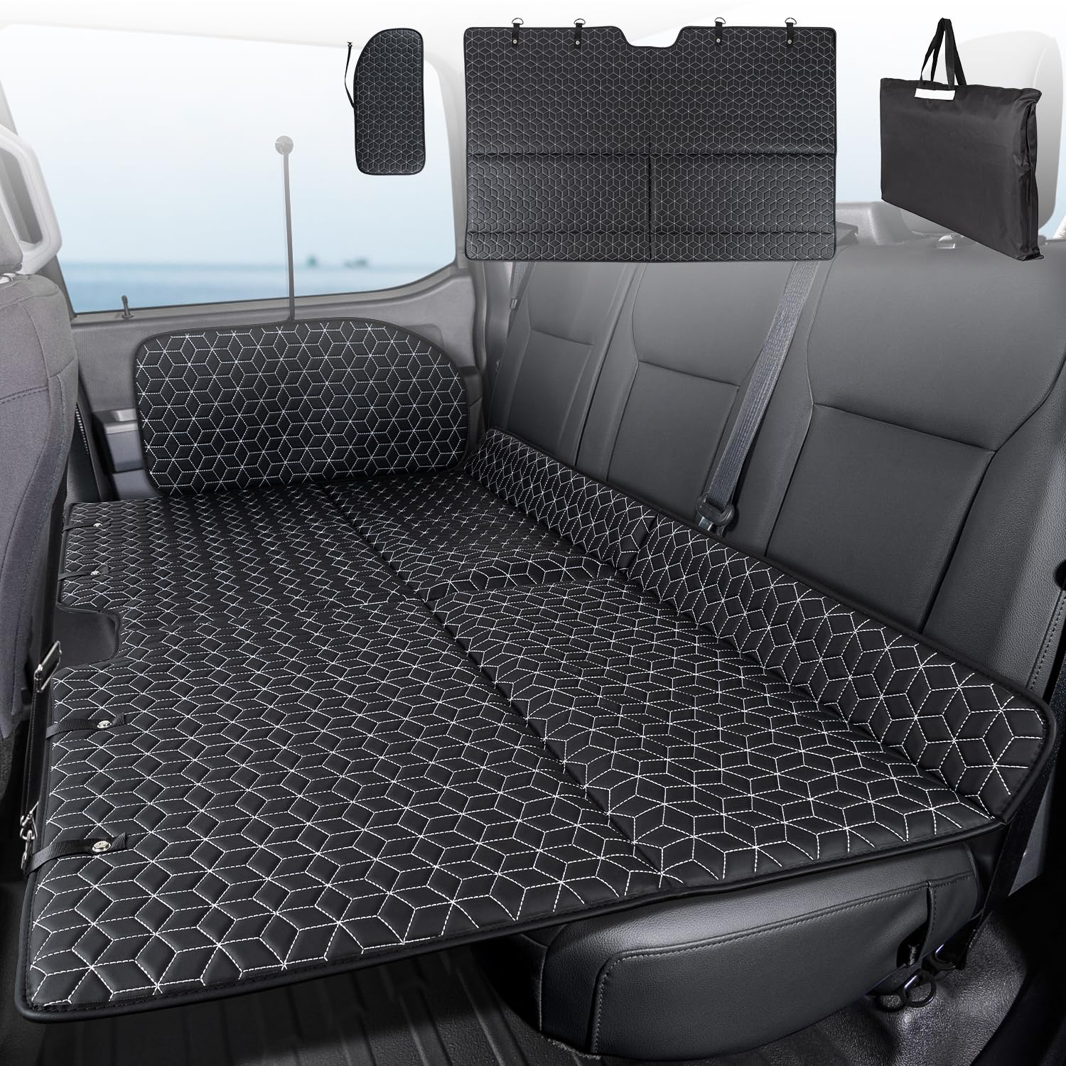 Truck Bed Mattress Car Camping Air Mattress for F150/RAM 1500/Silverado