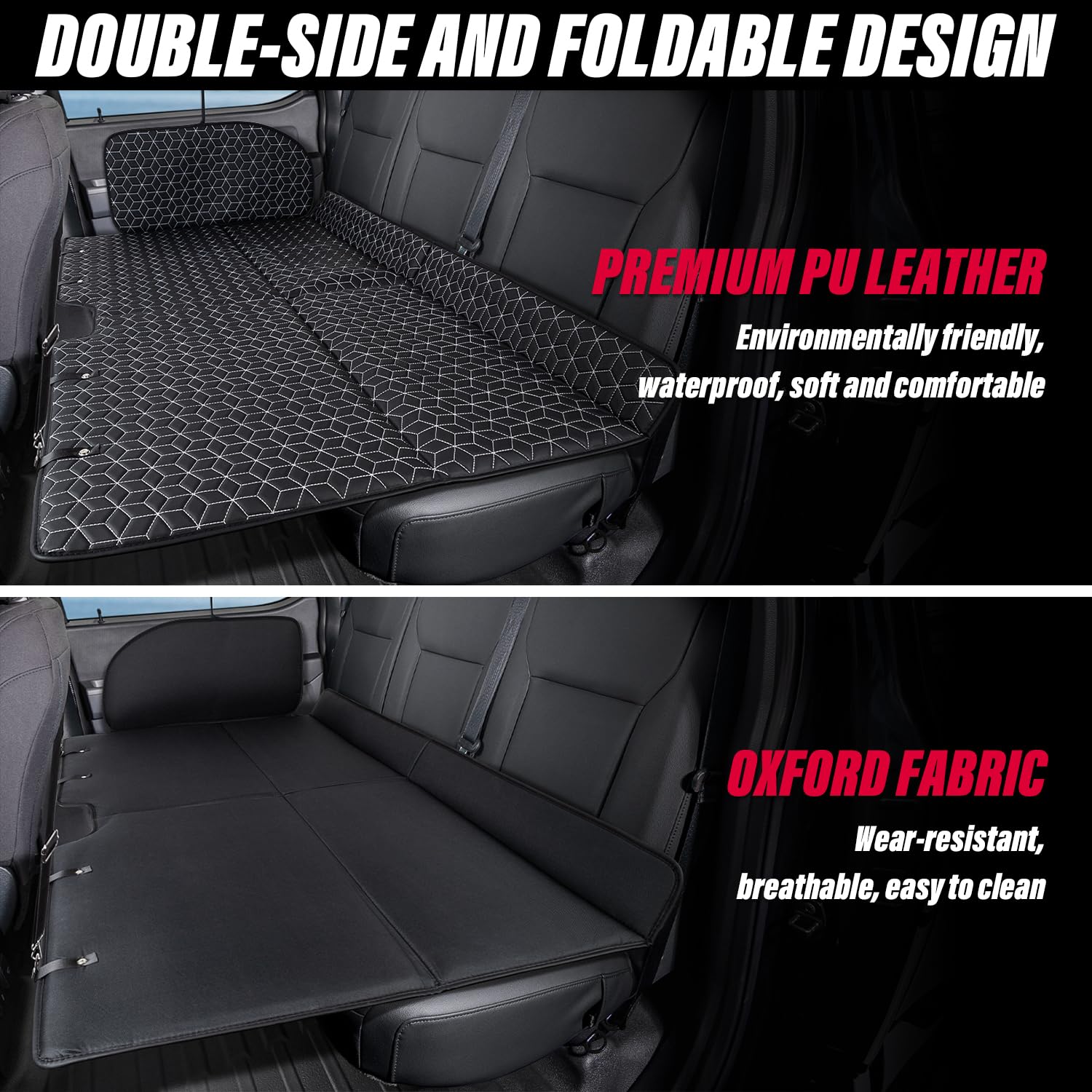 Truck Bed Mattress Car Camping Air Mattress for F150/RAM 1500/Silverado