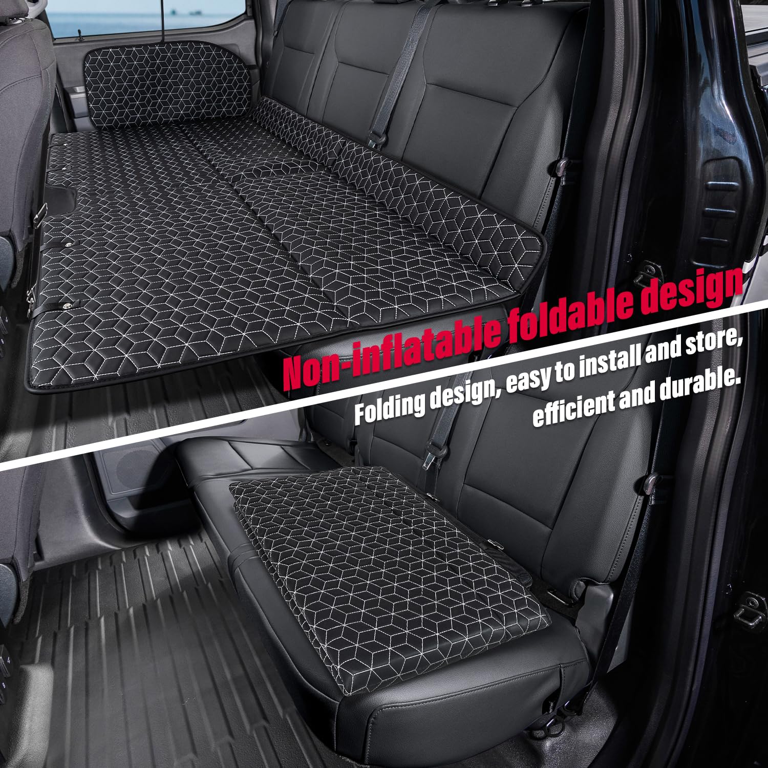 Truck Bed Mattress Car Camping Air Mattress for F150/RAM 1500/Silverado
