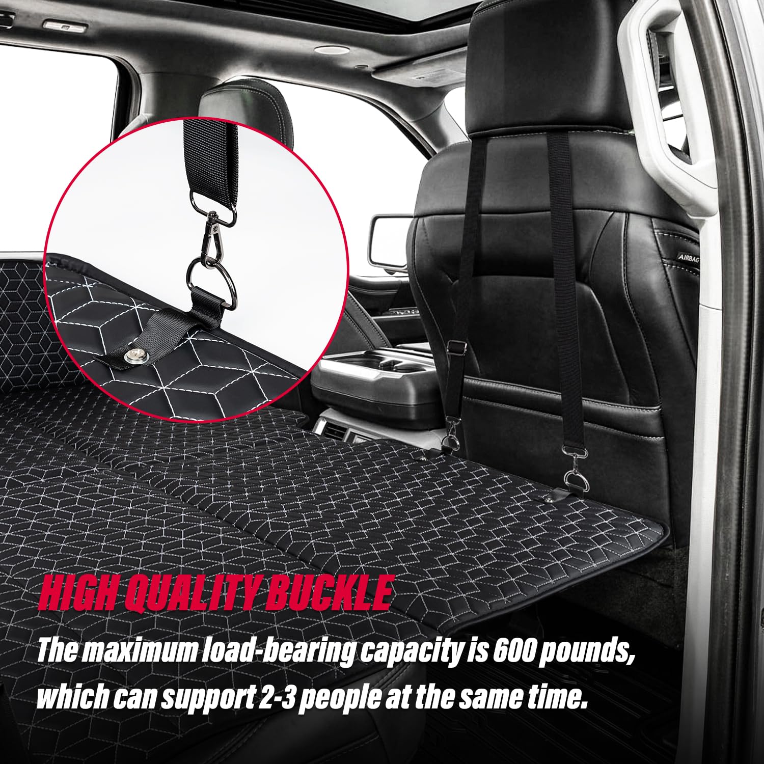 Truck Bed Mattress Car Camping Air Mattress for F150/RAM 1500/Silverado