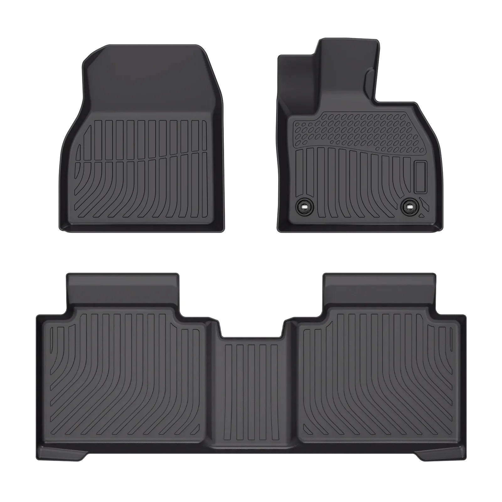 Custom TPE All-Weather Floor Mats for 2023-2025 Subaru Solterra (Right-Hand Drive)