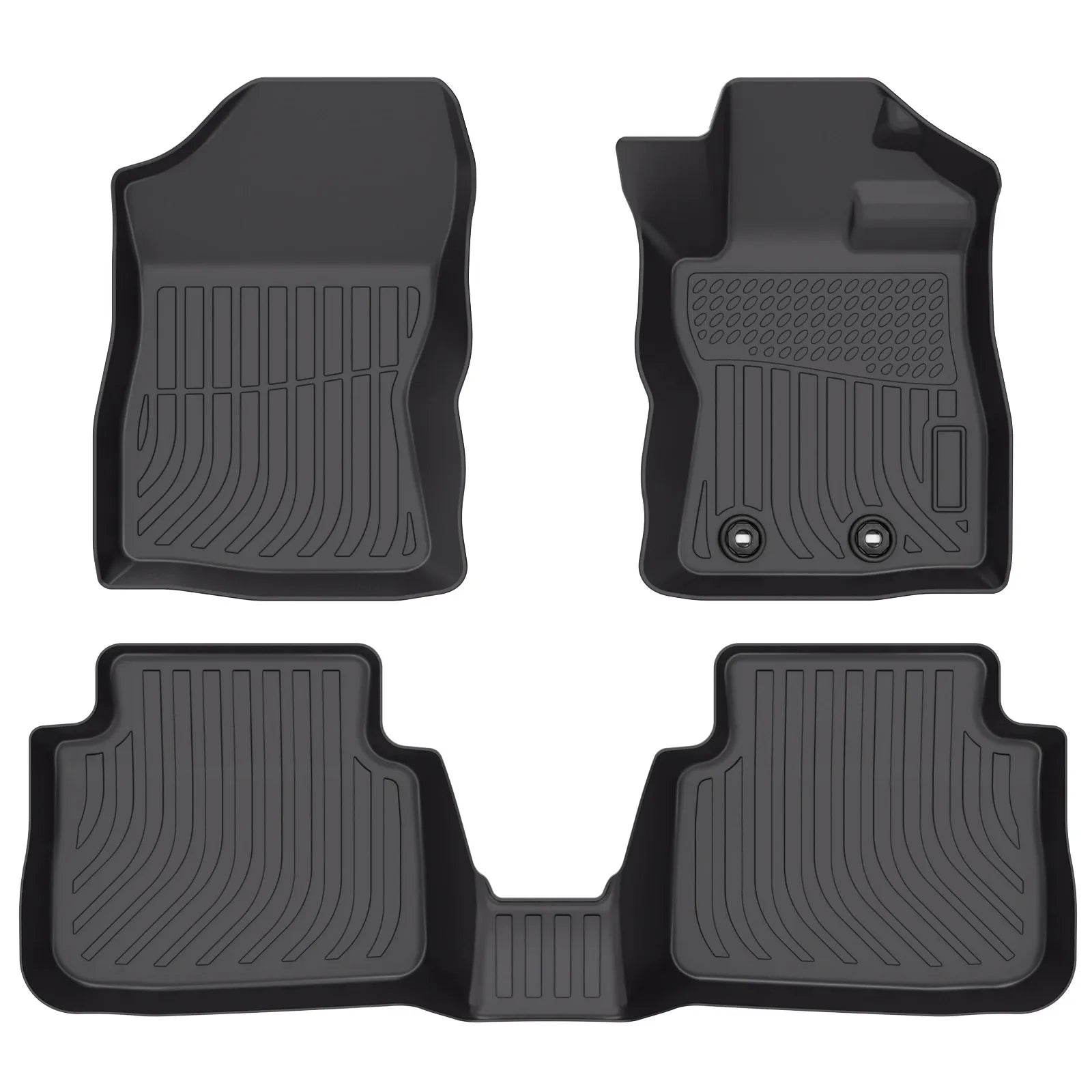 Custom TPE All-Weather Floor Mats for 2024-2025 Subaru Crosstrek (Right-Hand Drive)