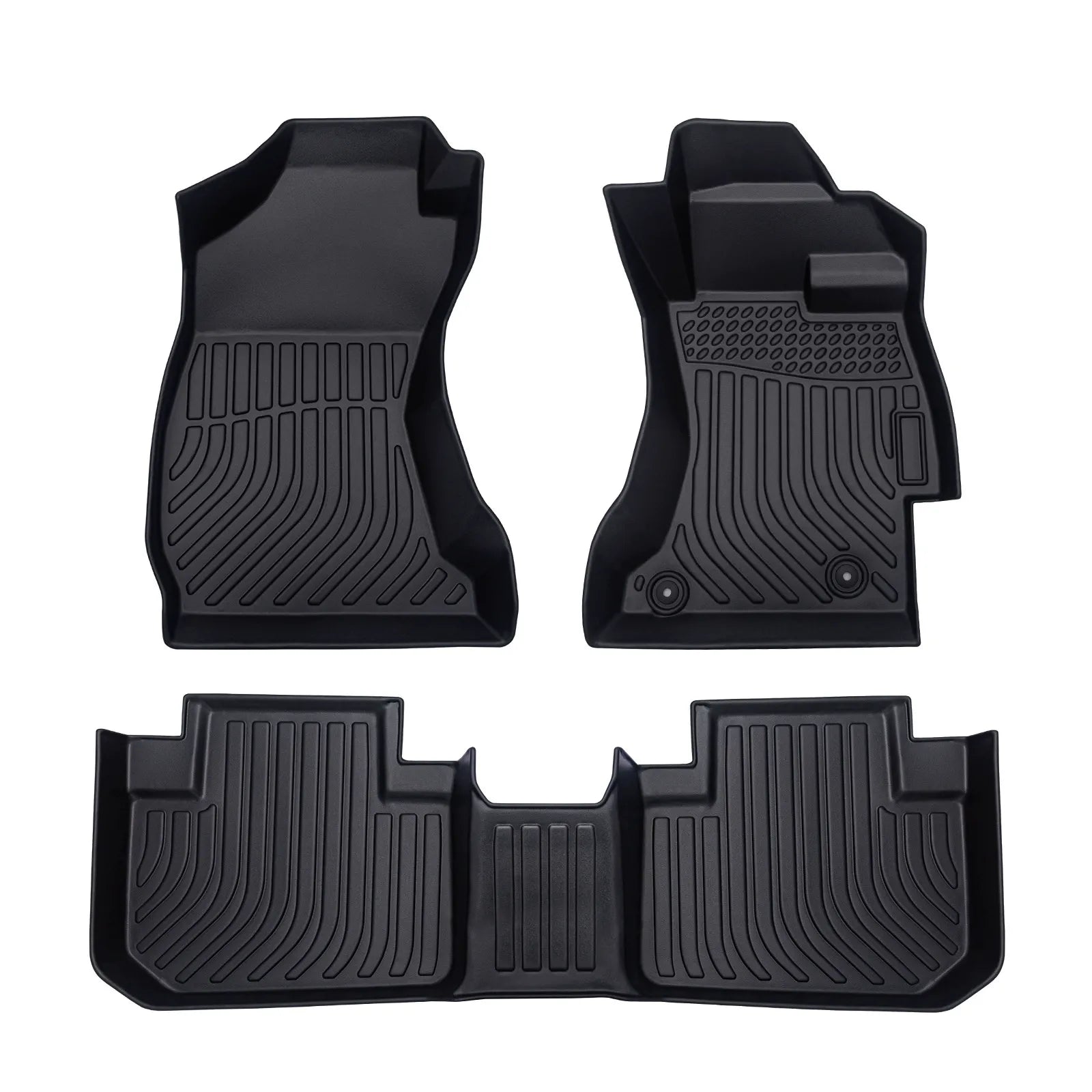 Custom TPE All-Weather Floor Mats for 2013-2018 Subaru Forester (Right-Hand Drive)
