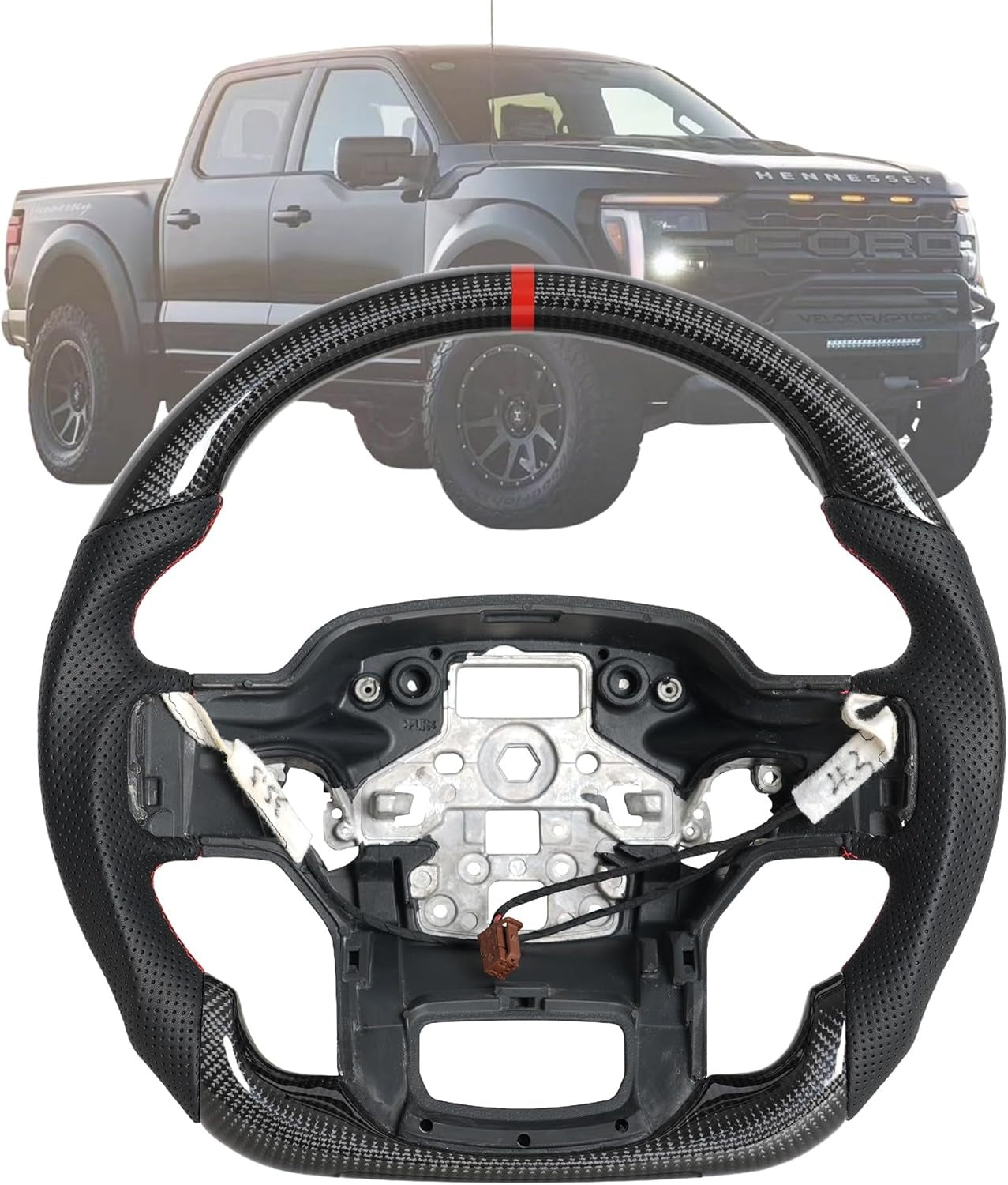 Steering Wheel for 2015-2025+ Ford F150 Raptor/Raptor R