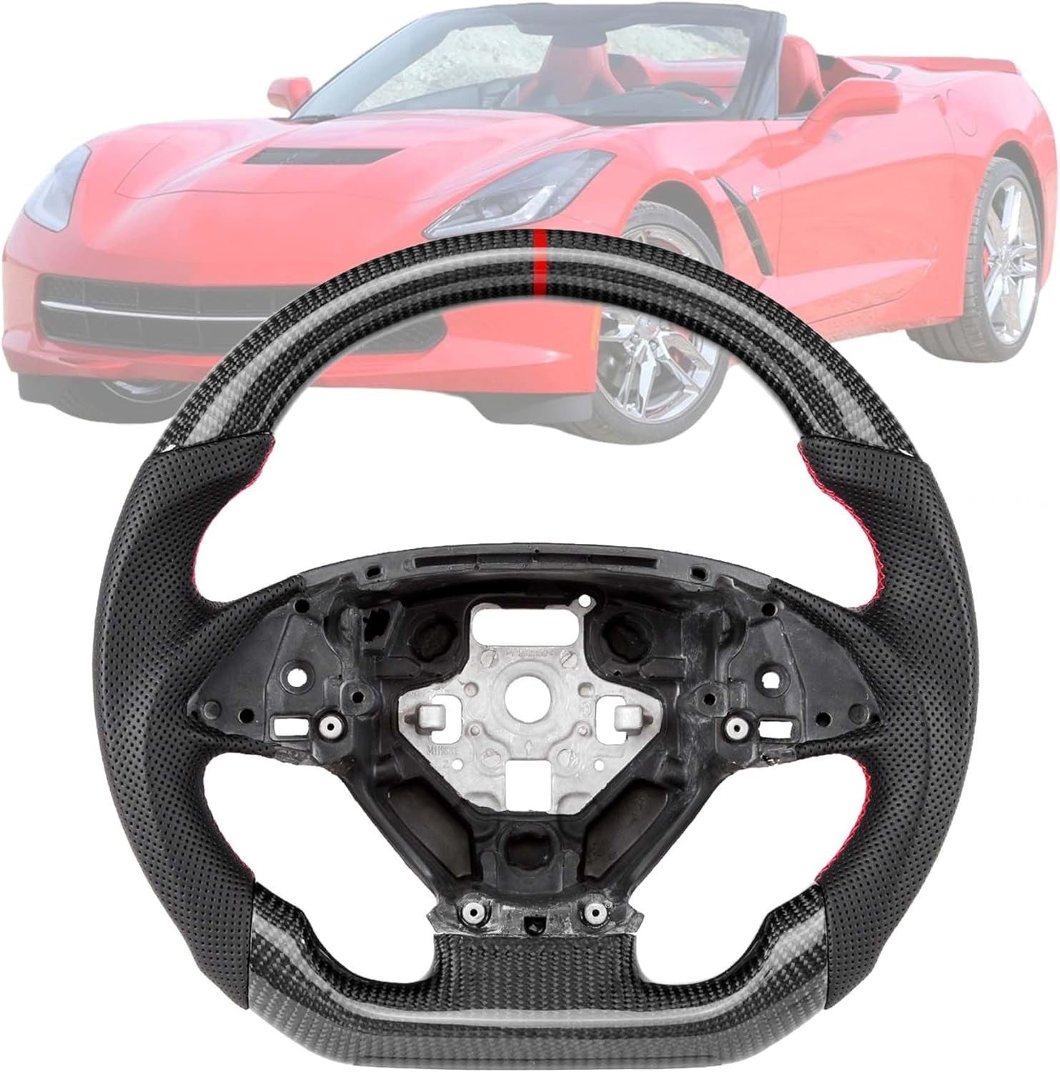 Steering Wheel for 2014-2019 Chevrolet Corvette C7 Grand Sport/Z06/ZR1/Stingray