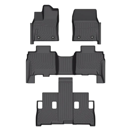 for 2023-2025 Toyota Sequoia TPE Car Floor Mats