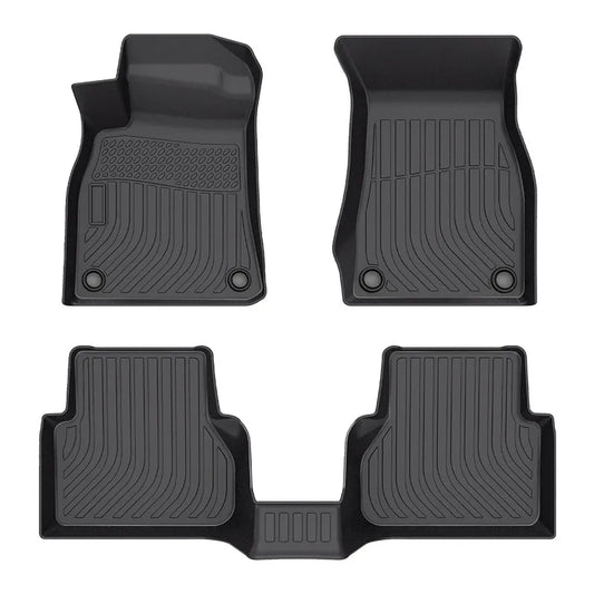 Custom Fit TPE All-Weather Floor Mats for 2019-2025 Audi A6 C8