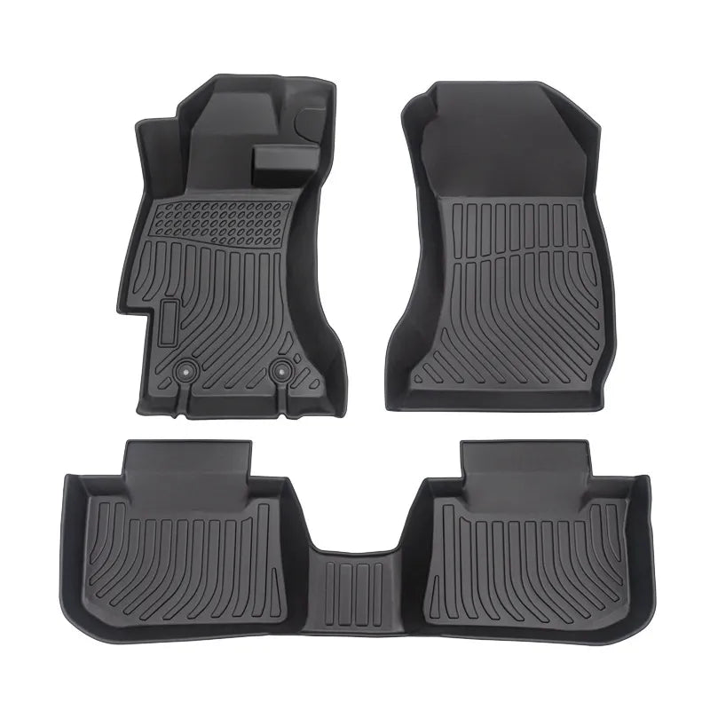 Custom 3D TPE All-Weather Floor Liners for 2013-2017 Subaru Crosstrek / XV