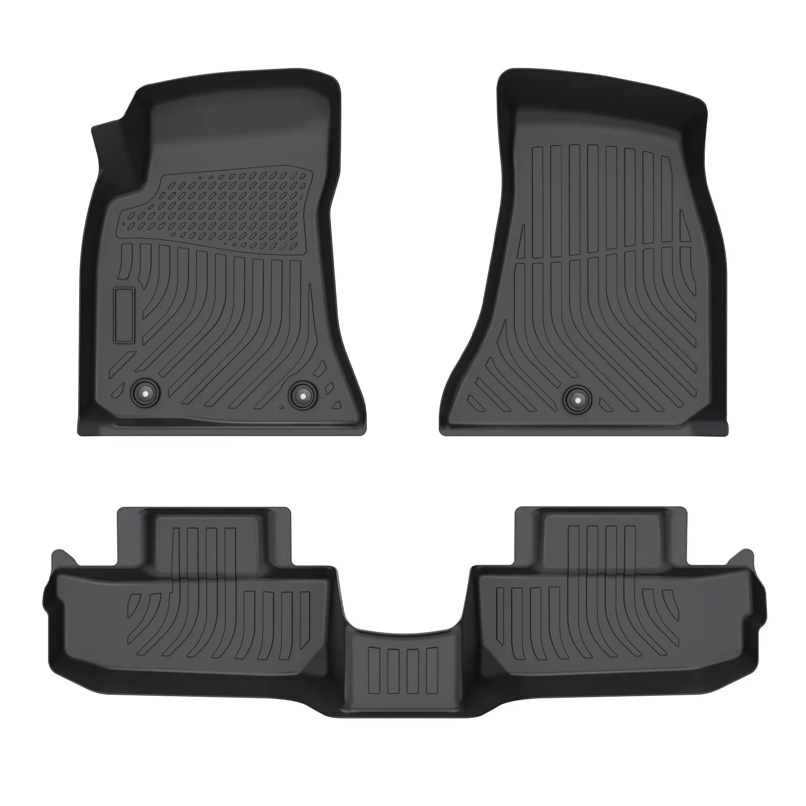 Custom TPE All-Weather Floor Mats for 2015-2023 Dodge Challenger RWD