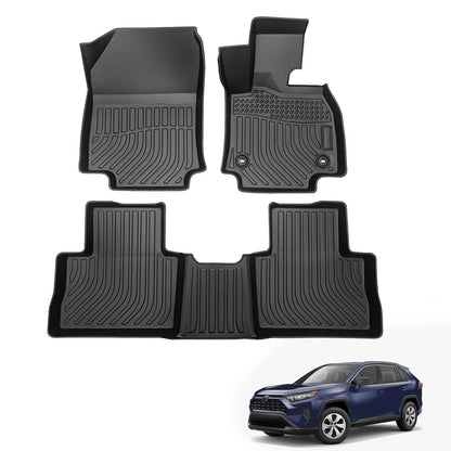 for 2019-2024 Toyota RAV4 RHD TPE Car Floor Mats