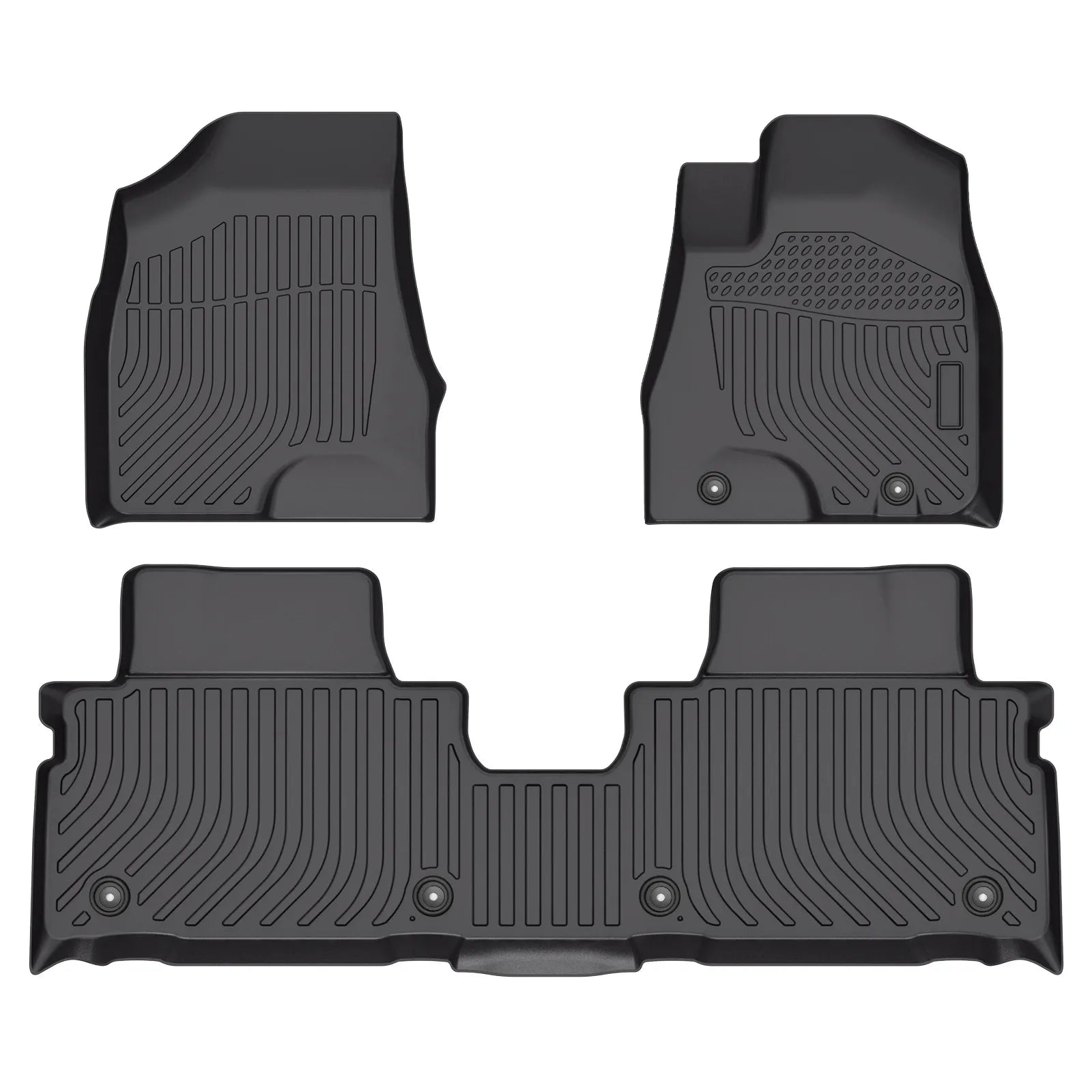 Custom TPE All-Weather Floor Mats for 2005-2012 Toyota Harrier 30 (Right-Hand Drive)