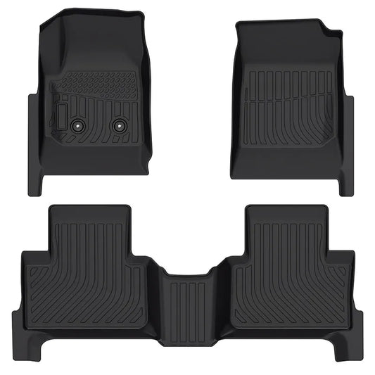 for 2015-2022 GMC Canyon CrewCab TPE Car Floor Mats