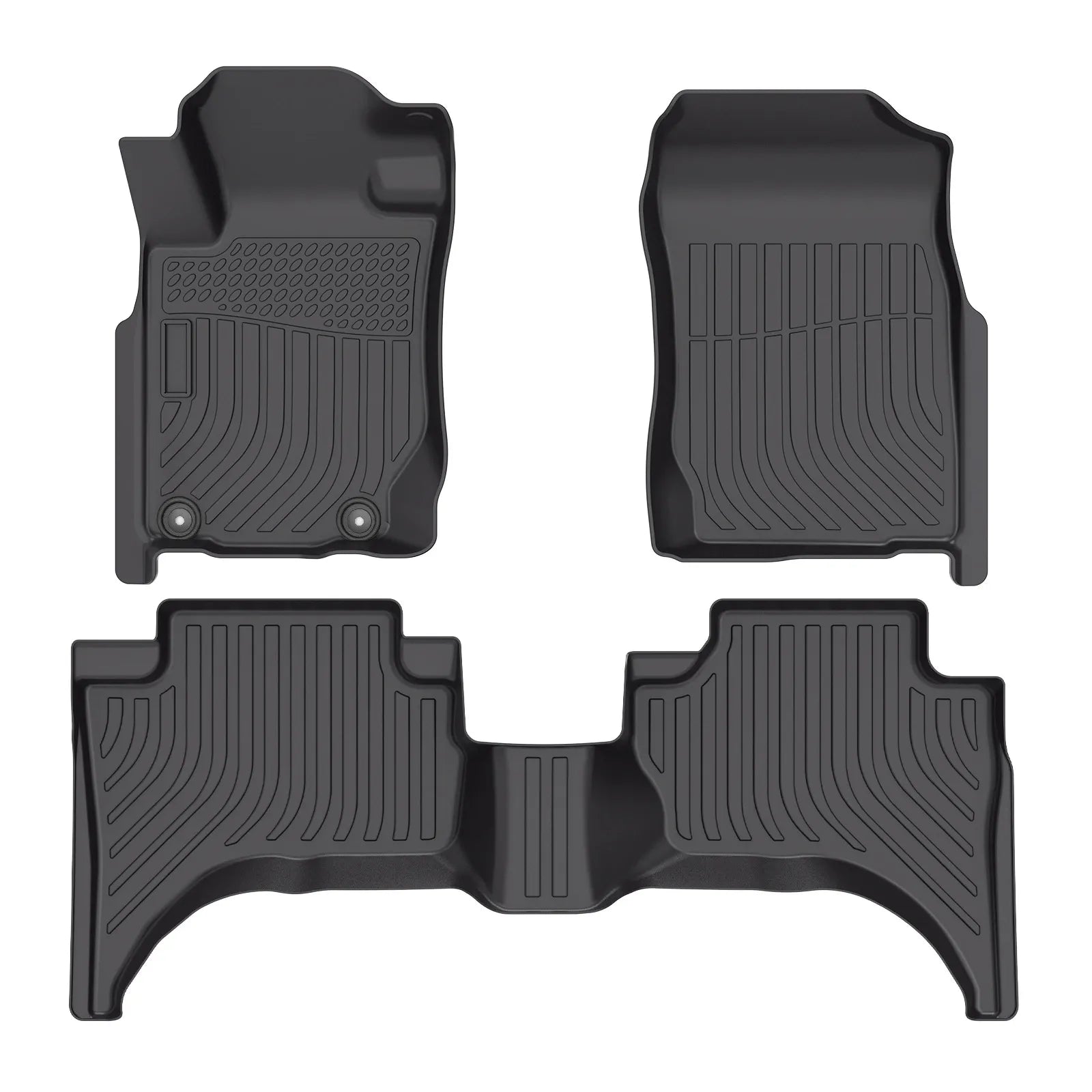 Custom TPE All-Weather Floor Mats for 2022-2024 Mitsubishi Triton