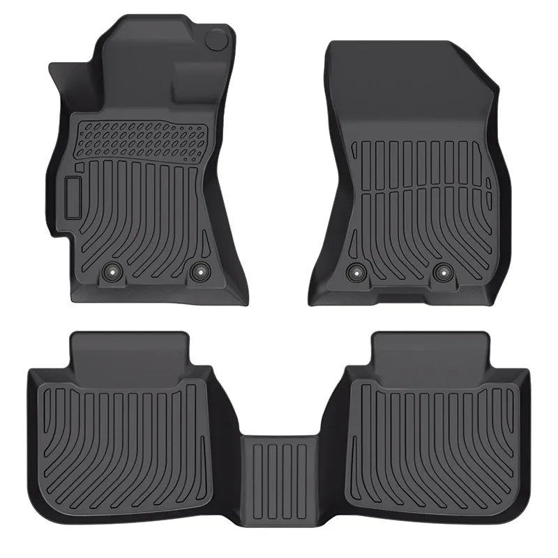 Custom Fit TPE All-Weather Floor Mats for 2015-2019 Subaru Outback & Legacy