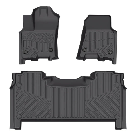 for 2025 Dodge Ram 1500 Quad Cab Bench TPE Car Floor Mats