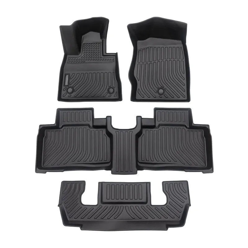 Custom TPE All-Weather Floor Mats for 2020-2025 Ford Explorer (6-Seat)