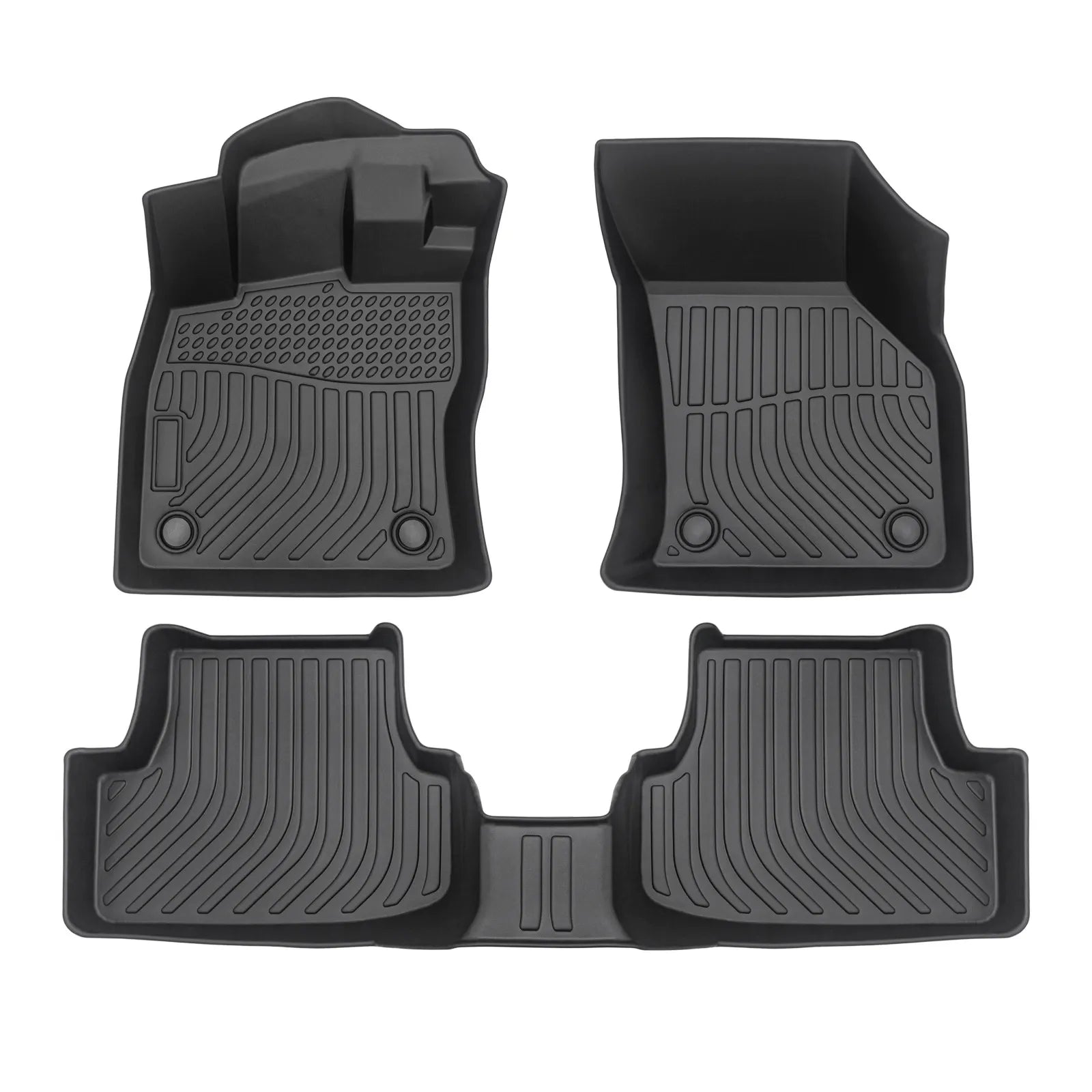 Custom TPE All-Weather Floor Mats for 2017-2019 Volkswagen Golf Alltrack