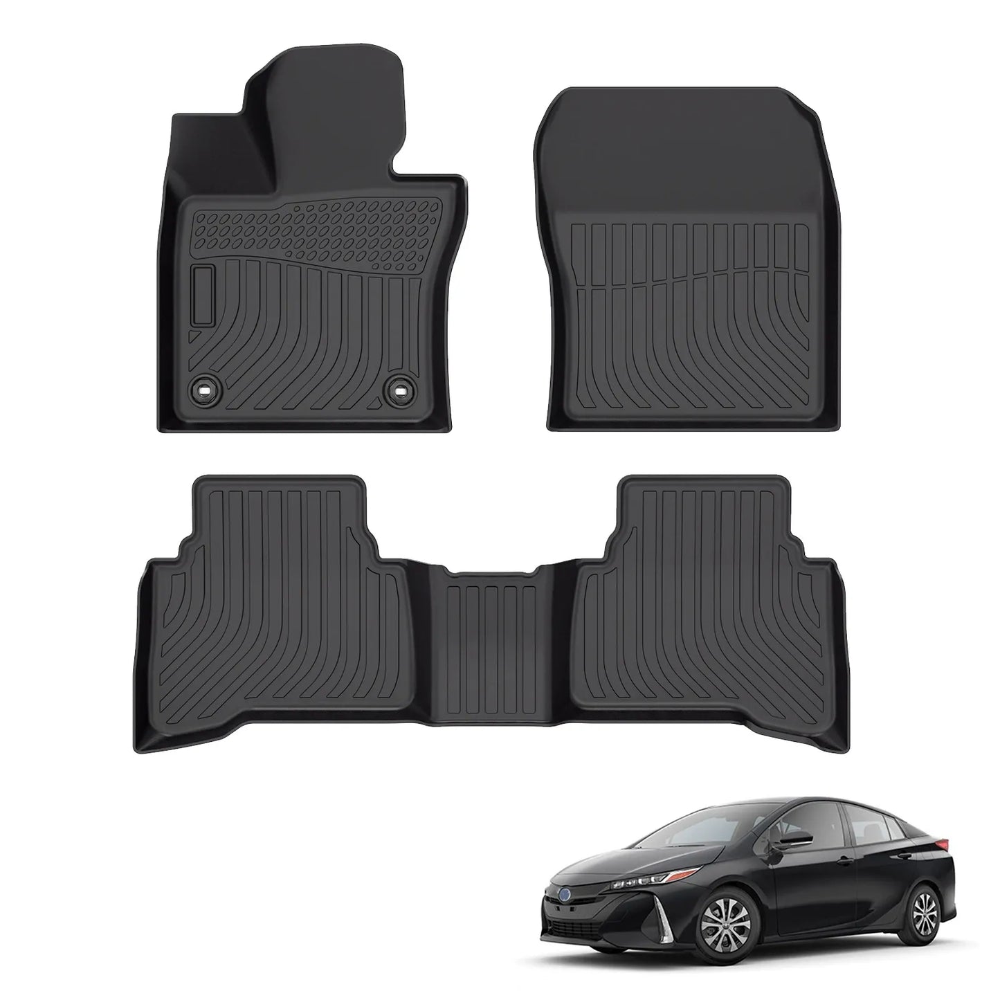 for 2023-2025 Toyota Prius Prime TPE Car Floor Mats
