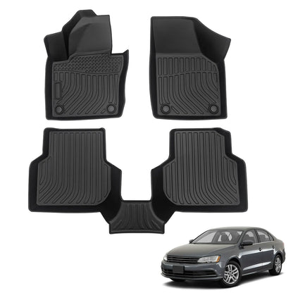for 2011-2018 Volkswagen Jetta TPE Car Floor Mats