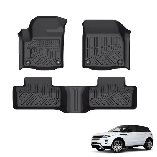 for 2011-2019 Land Rover Evoque 5 Door TPE Car Floor Mats