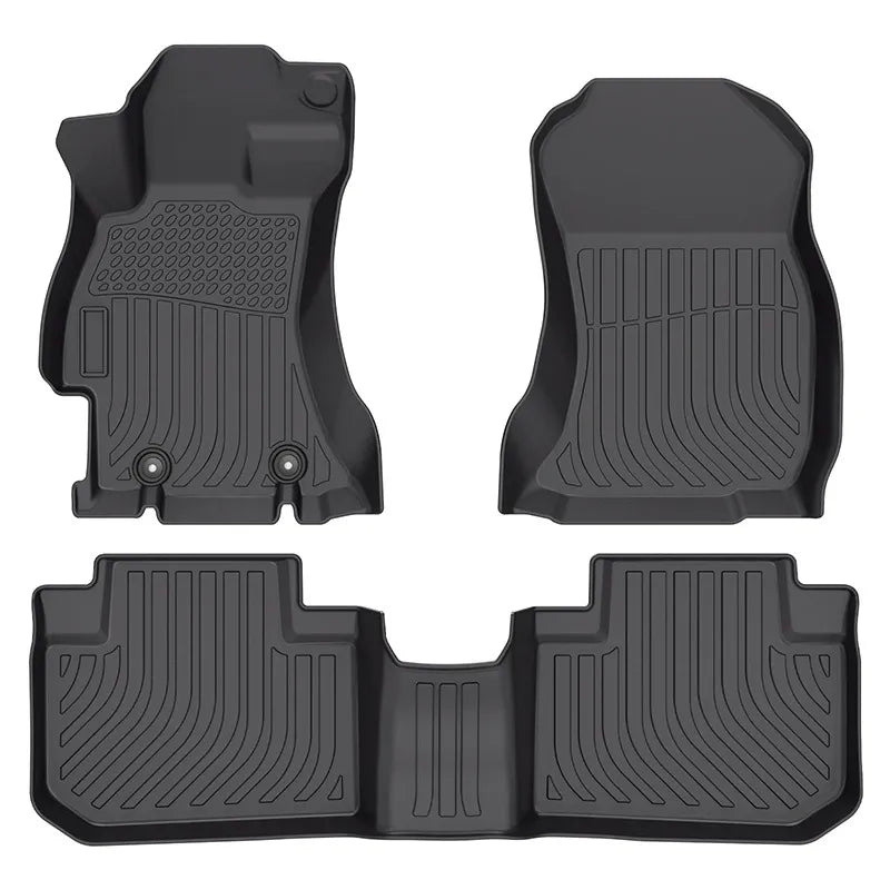 Custom TPE All-Weather Floor Mats for 2014-2018 Subaru Forester