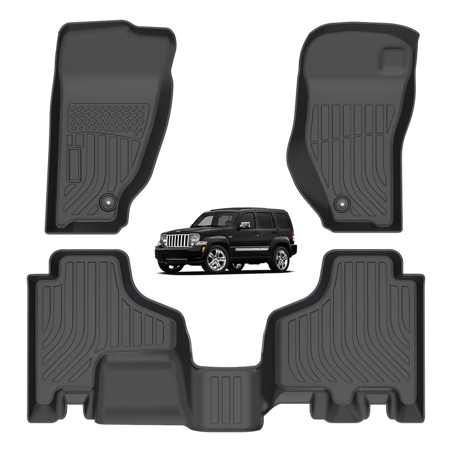 for 2008-2012 Jeep Liberty TPE Car Floor Mats