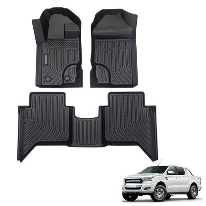 for 2015-2021 Ford Ranger TPE Car Floor Mats