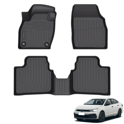 for 2018-2025 Volkswagen Virtus TPE Car Floor Mats