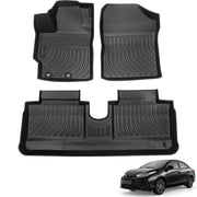 Custom TPE All-Weather Floor Mats for 2014-2022 Toyota Vios