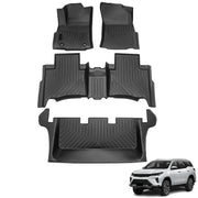 Custom TPE All-Weather Floor Mats for 2016-2024 Toyota Fortuner