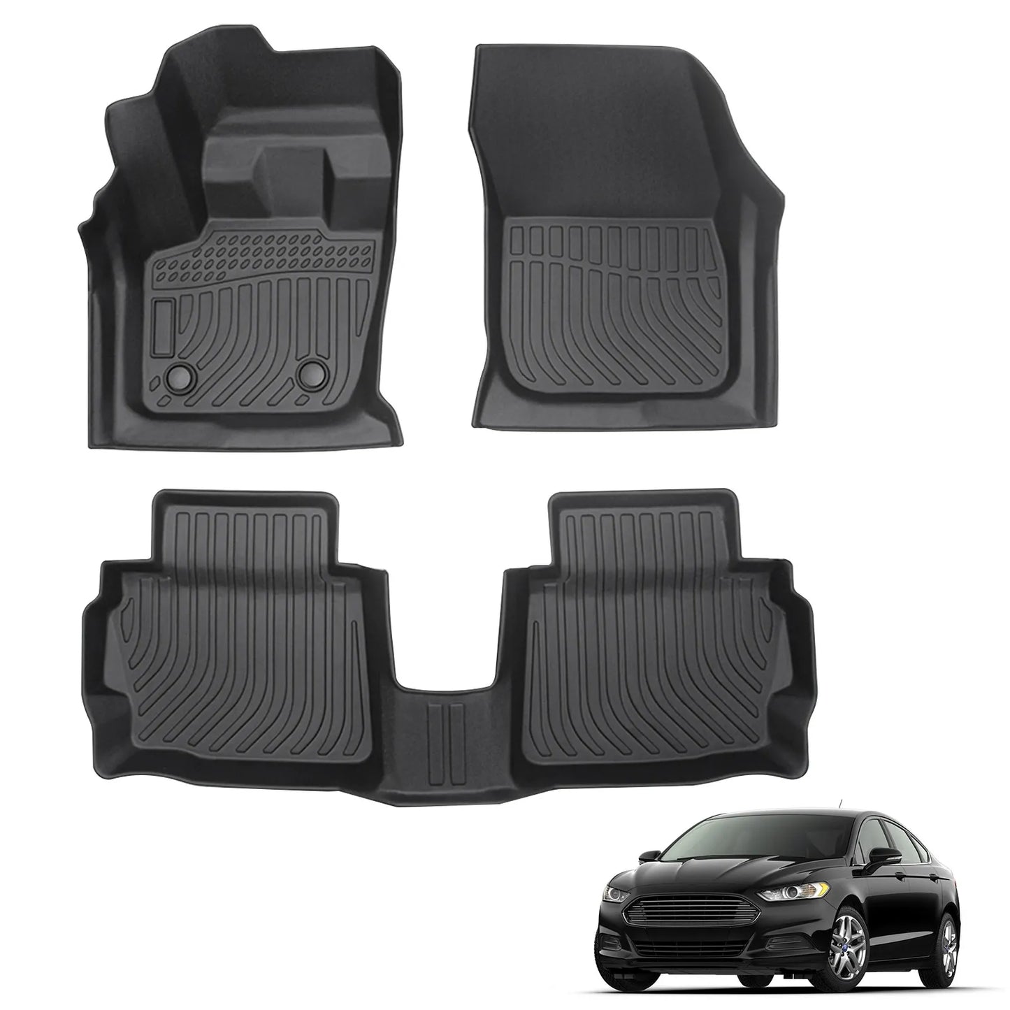 for 2013-2016 Ford Fusion TPE Car Floor Mats