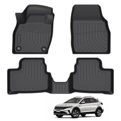 for 2020-2024 Brazil South America VW Volkswagen Nivus TPE Car Floor Mats