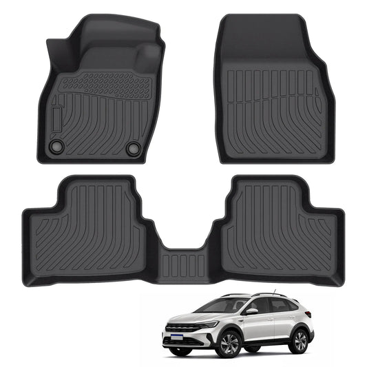 for 2020-2024 Brazil South America VW Volkswagen Nivus TPE Car Floor Mats