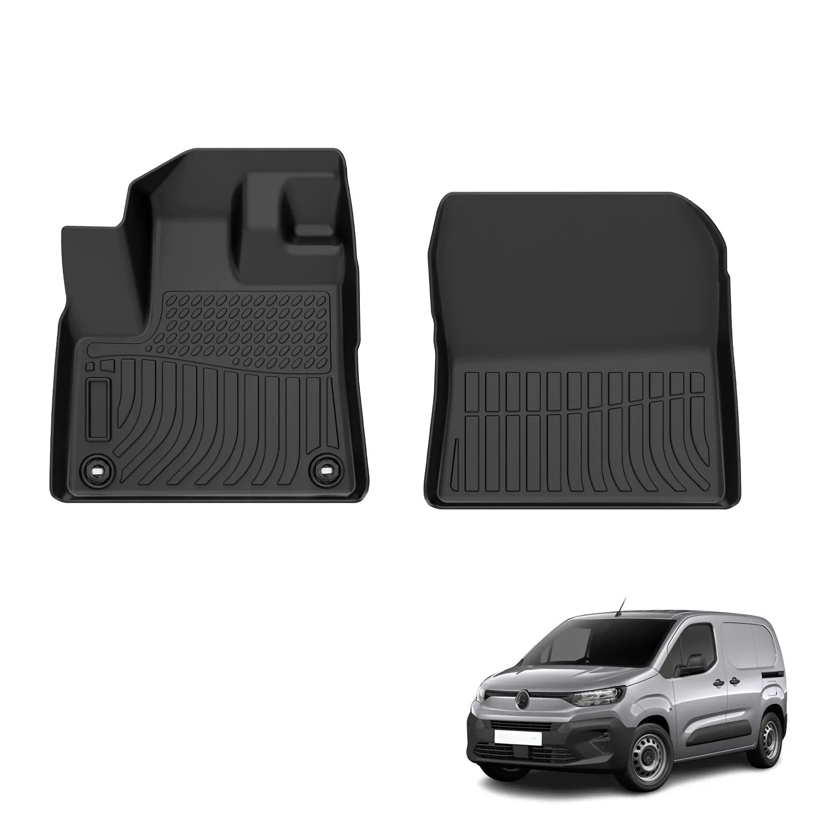 Custom TPE All-Weather Floor Mats for 2021-2024 Citroën Berlingo
