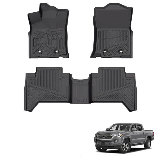 for 2018-2023 Toyota Tacoma Doublecab TPE Car Floor Mats