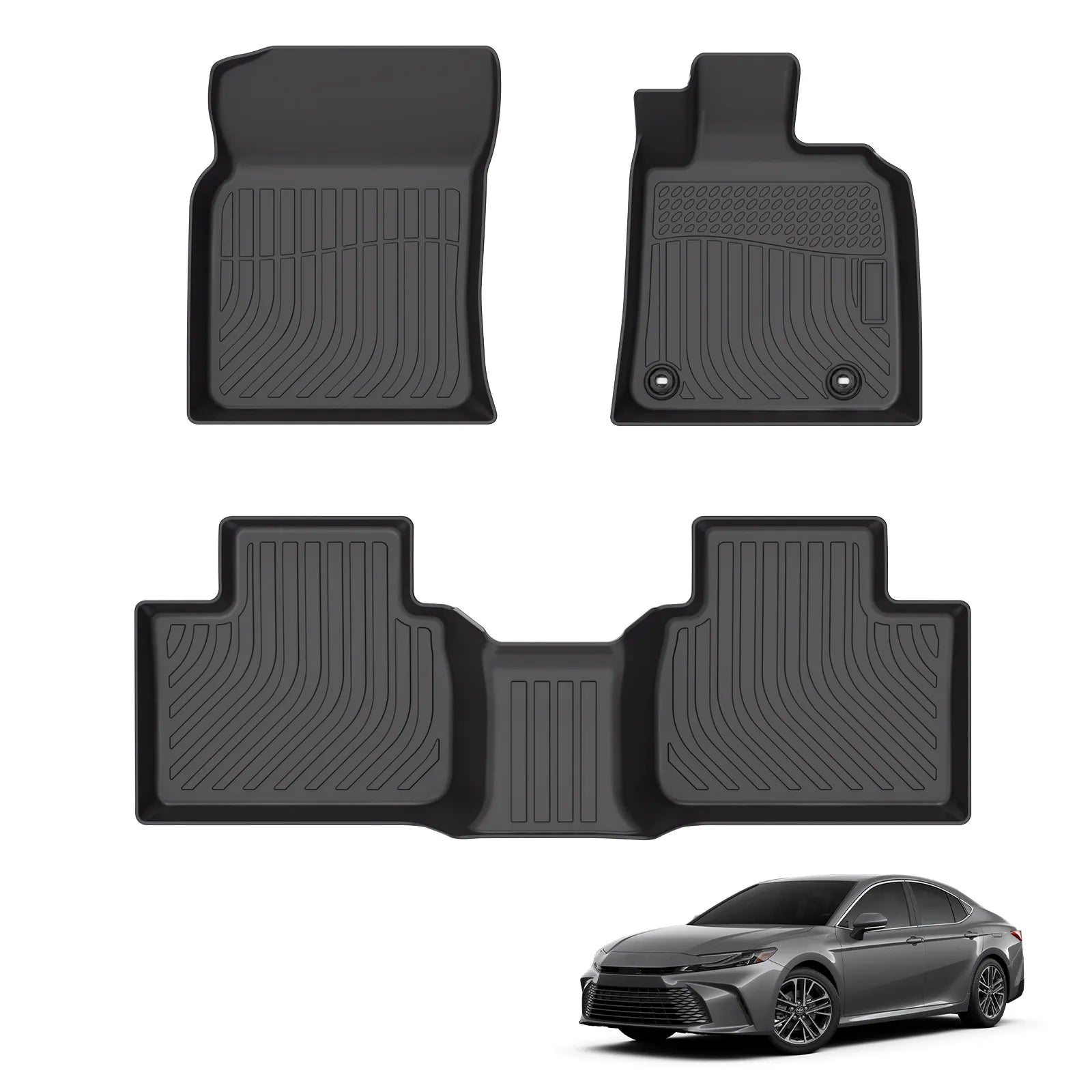 Custom TPE All-Weather Floor Mats for 2025 Toyota Camry (Right-Hand Drive)