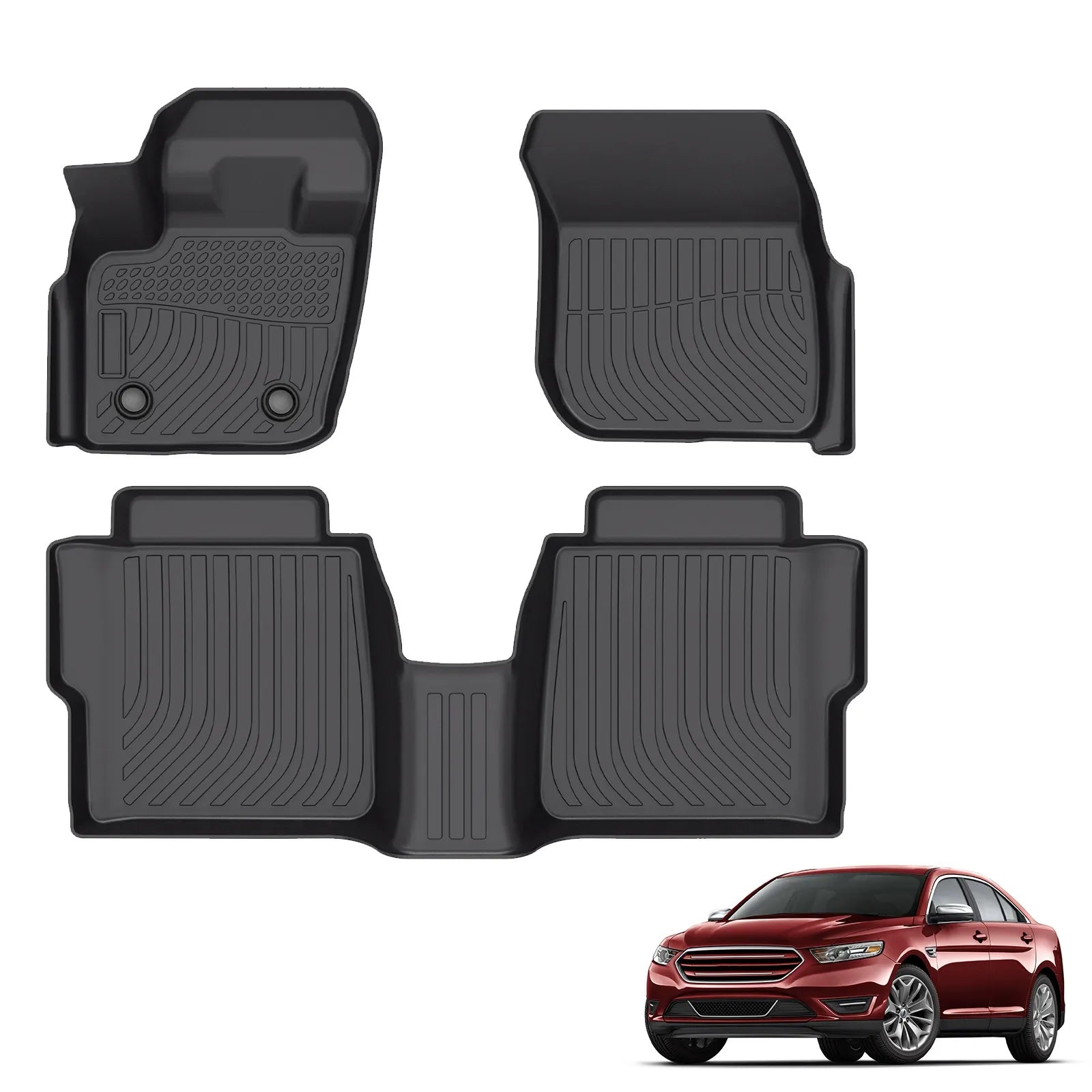 Custom TPE All-Weather Floor Mats for 2016-2022 Ford Taurus (Middle East)